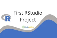 first rstudio project1