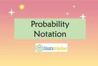 probability notation