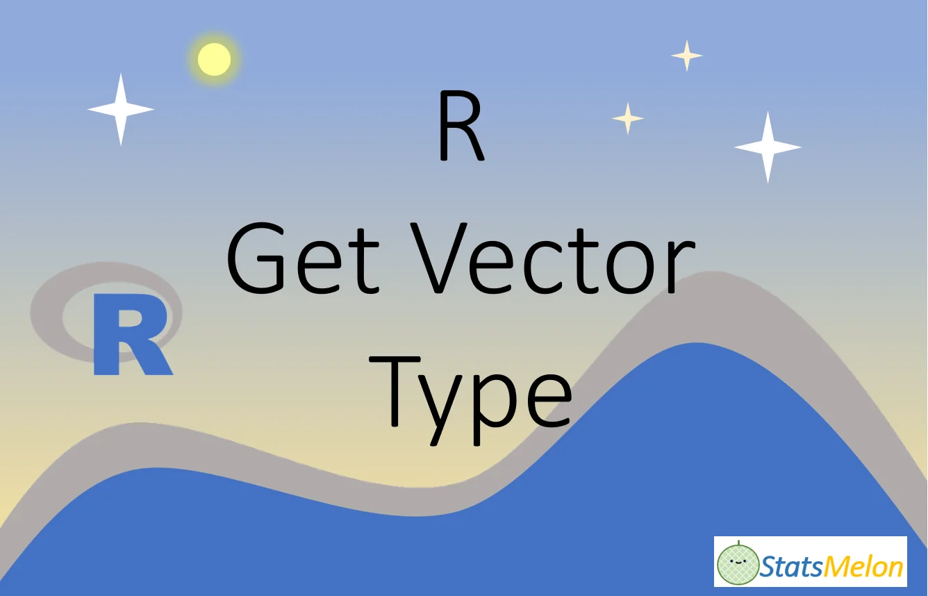 r get vector type