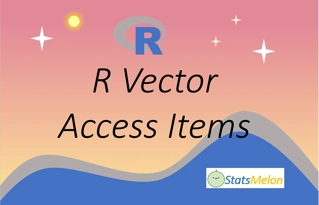 r vector access items